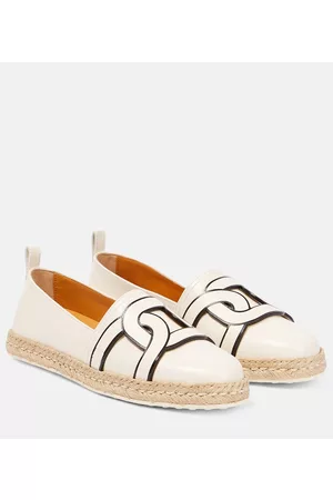 Tod's Kate leather espadrilles