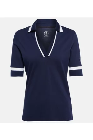 Bogner Kvinder Poloer - Elonie cotton-blend polo shirt