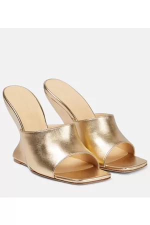 MAGDA BUTRYM Inverted Wedge leather mules
