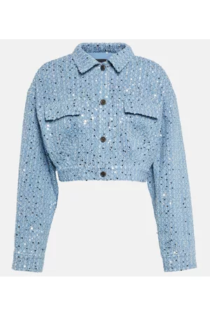 ROTATE Sequined denim jacket