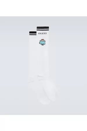 Gucci Mænd Strømper - Kawaii embroidered socks