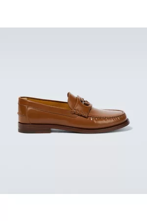 Gucci Mænd Flade sko - Interlocking G leather loafers