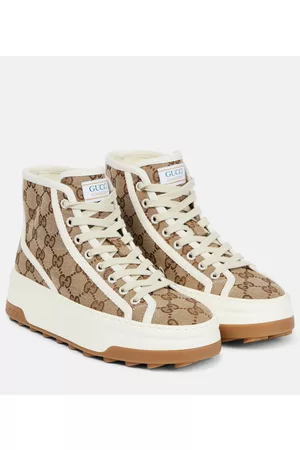 Gucci Kvinder High top sneakers - GG canvas high-top sneakers