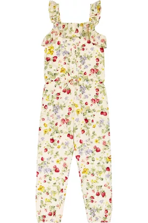 Ralph Lauren Piger Jumpsuits - Floral cotton jumpsuit