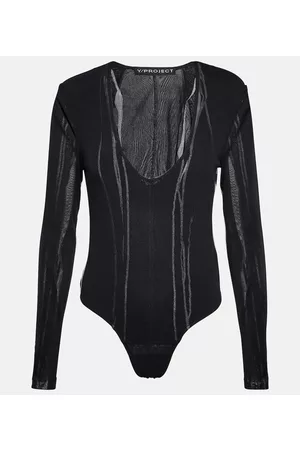 Y / PROJECT Kvinder Bodies - Trimmed bodysuit
