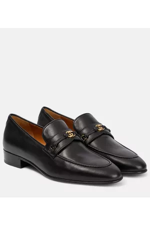 Gucci Kvinder Flade sko - Horsebit Interlocking G leather loafers