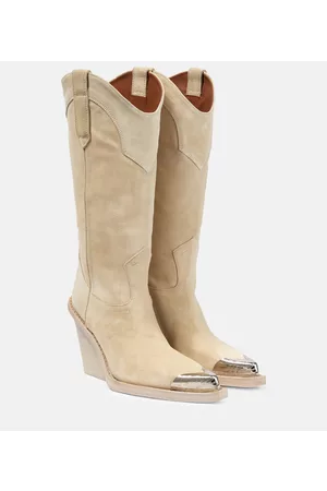 PARIS TEXAS Kvinder Pumps støvler - Dakota embellished suede boots