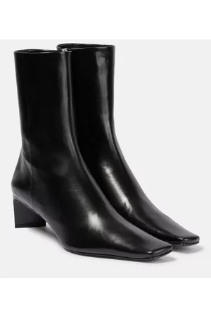 Jil Sander Kvinder Ankelstøvler - Leather ankle boots