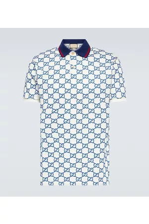Gucci Mænd Poloer - GG cotton-blend polo shirt
