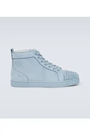 Christian Louboutin Mænd Sneakers - Lou Spikes suede sneakers