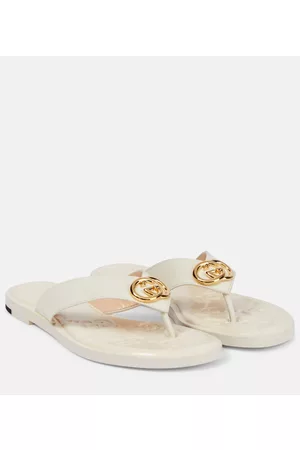 Gucci Kvinder Sandaler - GG leather thong sandals