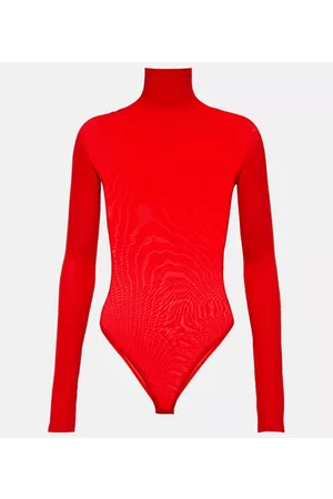 Alaïa Kvinder Bodies - Jersey bodysuit
