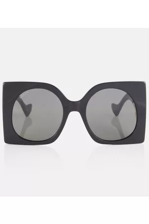 Gucci Kvinder Solbriller - Interlocking G oversized cutout sunglasses