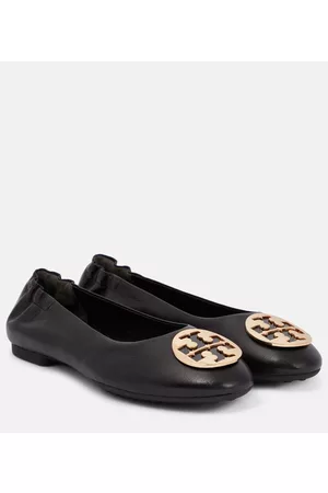 Tory Burch Kvinder Ballerina - Minnie leather ballet flats