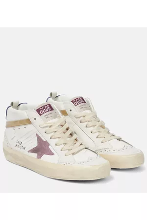 Golden Goose Kvinder High top sneakers - Mid Star suede and leather sneakers