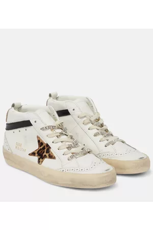 Golden Goose Kvinder High top sneakers - Mid Star suede and leather sneakers