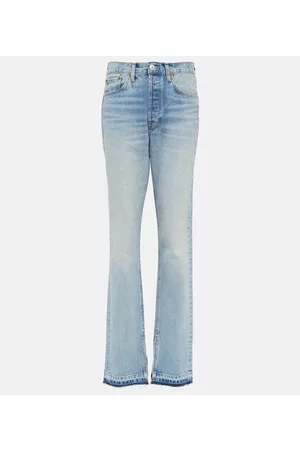 RE/DONE Kvinder Bootcut - High-rise bootcut jeans