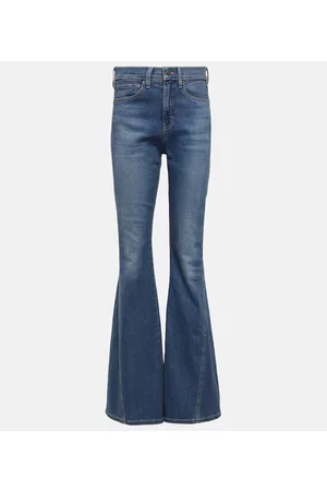 VERONICA BEARD Kvinder Bootcut - Sheridan high-rise flared jeans
