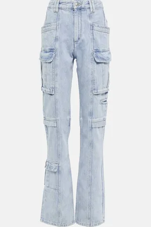 Isabel Marant Vokayo straight-leg cargo jeans