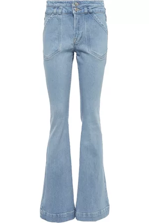 Frame Kvinder Bootcut - Double Button Flare high-rise jeans