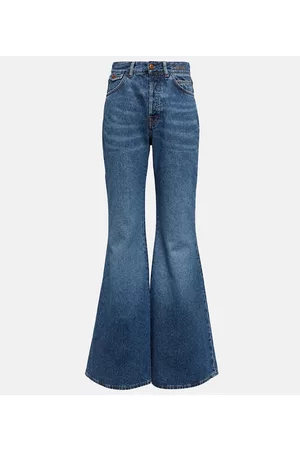 Chloé Kvinder Bootcut - High-rise flared jeans
