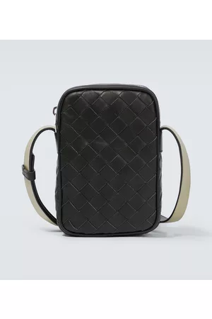 Bottega Veneta Mænd Mobil Covers - Intrecciato leather phone pouch