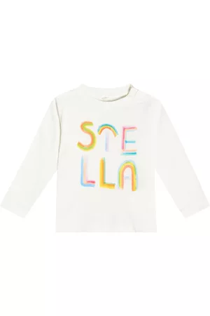 Stella McCartney Kortærmede - Logo cotton jersey T-shirt
