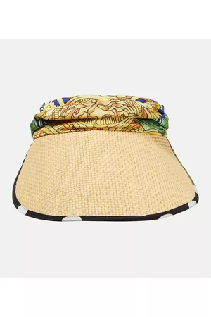VERSACE Kvinder Kasketter - Silk-trimmed visor