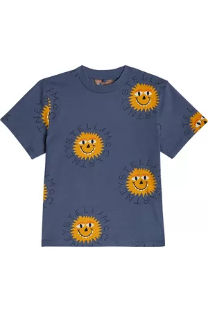 Stella McCartney Drenge Kortærmede - Printed cotton T-shirt