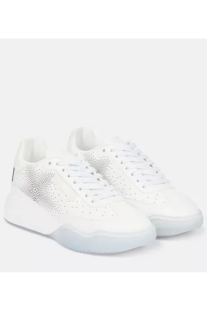 Stella McCartney Kvinder Sneakers - Loop crystal-embellished sneakers