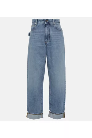 Bottega Veneta Kvinder Straight - Mid-rise straight jeans