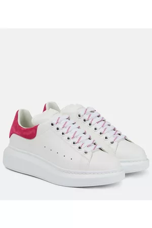 Alexander McQueen Kvinder Sneakers - Oversized leather sneakers