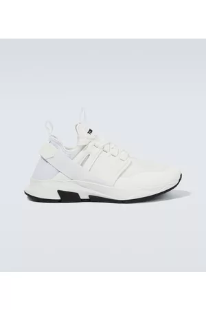 Tom Ford Mænd High top sneakers - Jago suede and mesh sneakers
