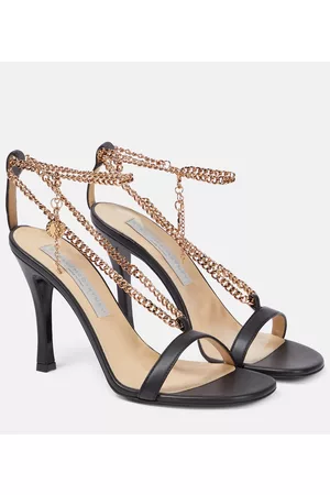 Stella McCartney Kvinder Pumps sandaler - Stella faux-leather and metal sandals