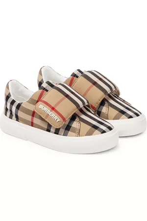 Burberry Piger Casual sko - Vintage Check canvas sneakers