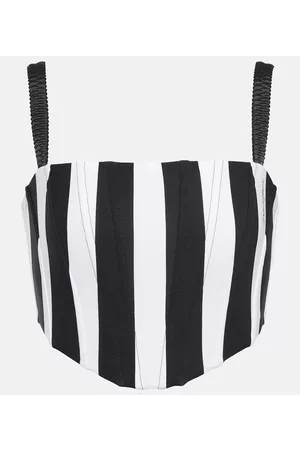 Dolce & Gabbana Kvinder Toppe - Portofino striped corset top