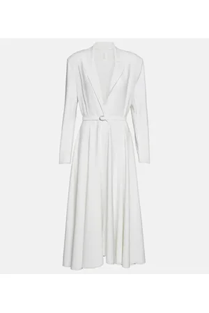 Norma Kamali Belted midi dress