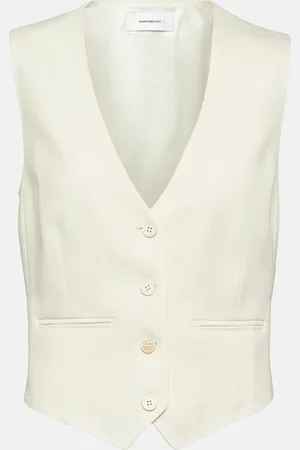 WARDROBE.NYC Cropped wool vest