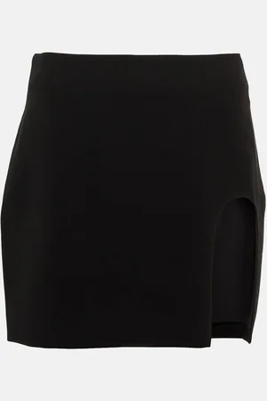 Monot MÃ´not CrÃªpe miniskirt