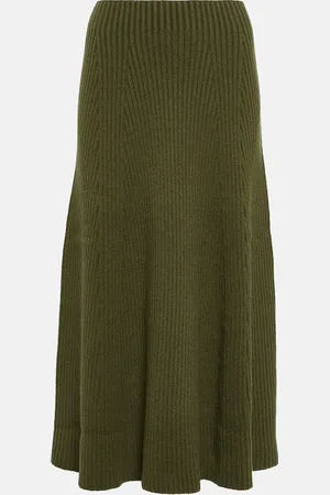 Chloé ChloÃ© Ribbed wool maxi skirt