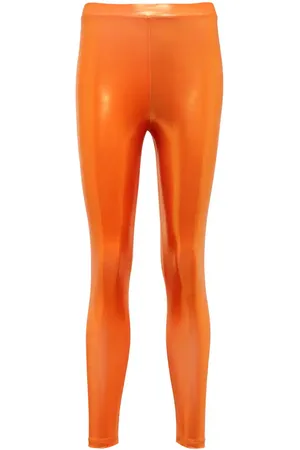 Alessandra Rich LamÃ© jersey leggings