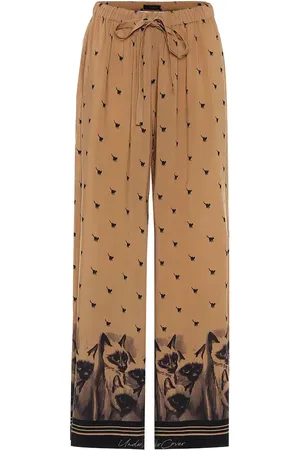 UNDERCOVER Printed drawstring pants