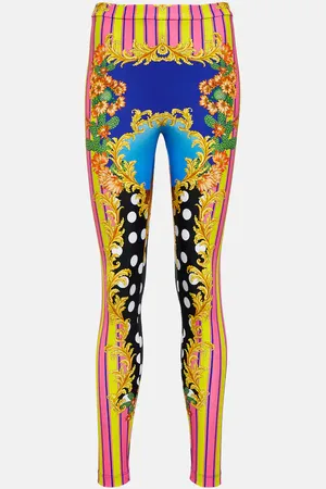 VERSACE Medusa Palm Springs leggings