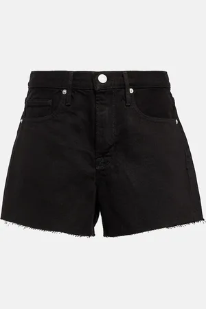 Frame Le Brigette high-rise shorts
