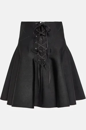 Alaïa AlaÃ¯a Pleated miniskirt