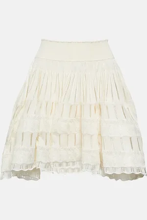 Alaïa AlaÃ¯a Crinoline miniskirt