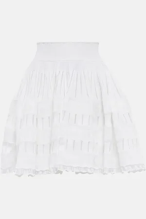 Alaïa AlaÃ¯a Crinoline pleated miniskirt