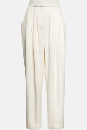 CO High-rise pleated pants