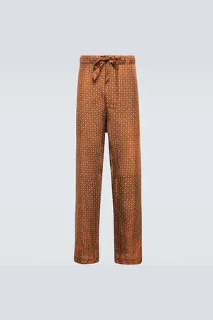 Maison Margiela Printed silk pants