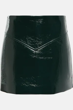 Proenza Schouler White Label mid-rise faux leather miniskirt
